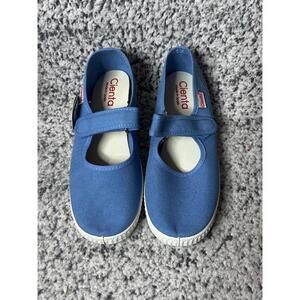 Cienta French Blue Mary Jane Sneaker EU 33 US Kids 2.5 New In Box